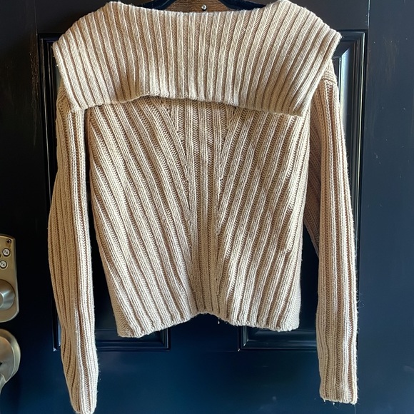 NWT Vince. Ribbed Zipped Wool Blend Cardigan - Picture 6 of 11
